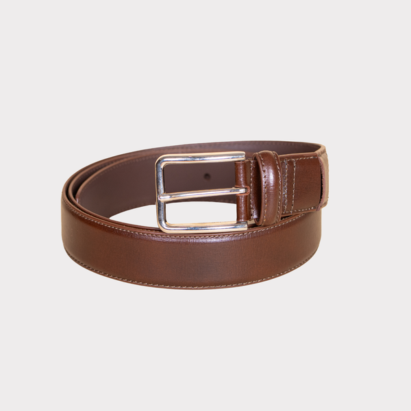 MATT-Casual Smooth Finish Leather FLEXI FIT Men's Belt