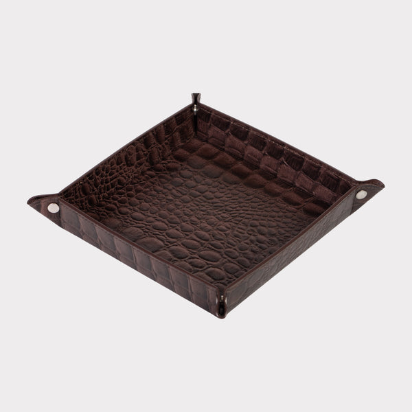 Valet Trays  Textured Leather