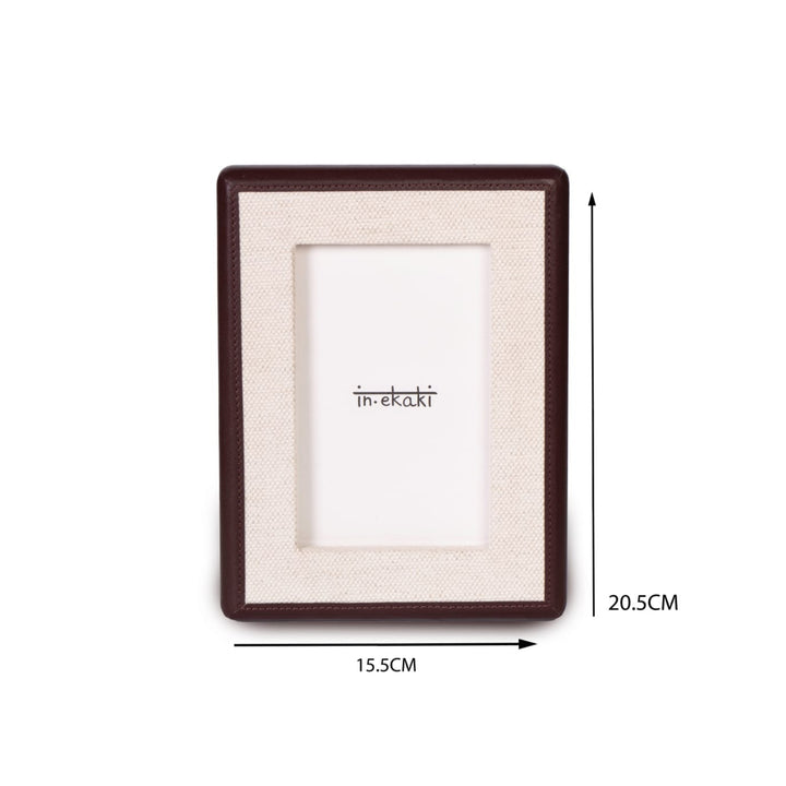 Linen Leather Photo Frames – In-Ekaki