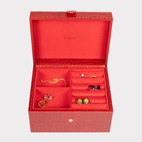 Dual Level Jewellery Box-Square